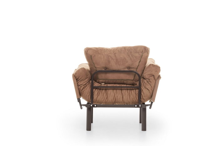Atelier Del Sofa Nitta Single - Marrón claro Atelier Del Sofa Nitta Single - Marrón claro